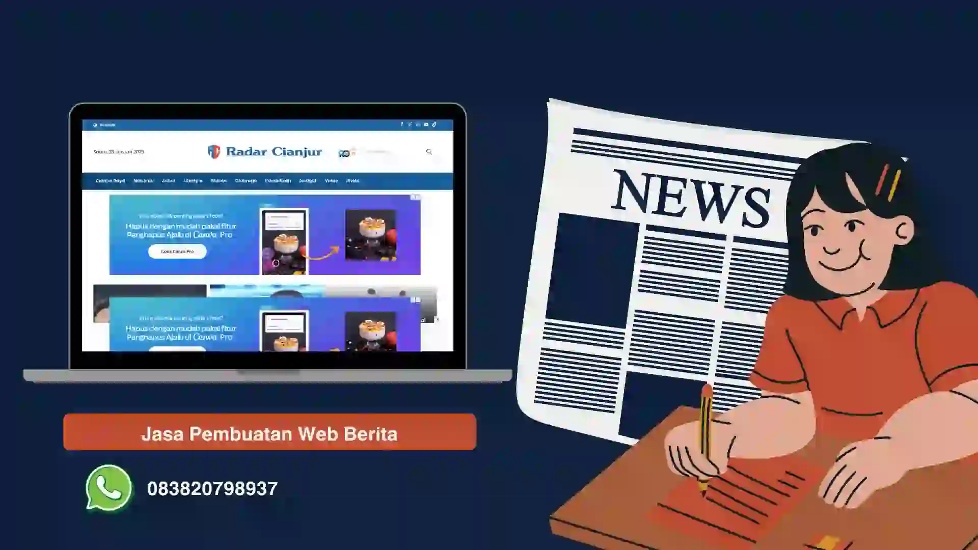 Jasa Pembuatan Web berita Online