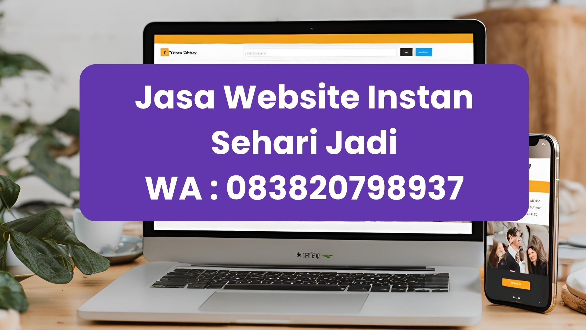 Jasa Pembuatan Website Instan