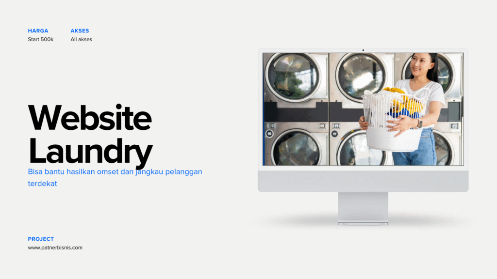 Jasa Pembuatan Website Laundry